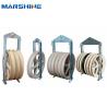 Buy cheap Overhead Line Stringing Conductor Pulley Cable Feeding Sheave 916mm from wholesalers