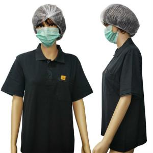 Buy cheap Unisex Anti Static ESD Polo Shirts For Cleanroom from wholesalers