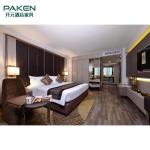 Five Stars Ebony Veneer Hilton Hotel Furniture