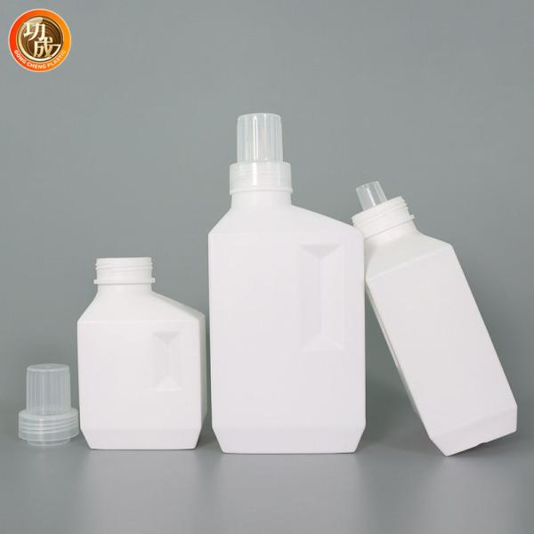 Buy cheap Square Empty HDPE 1l 2l Laundry Detergent Bottle With Screw Cap from wholesalers
