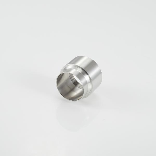 Buy cheap SS316 D30 Pinch Valve Sleeve Custom Machined Metal Parts Natural Steel Color from wholesalers