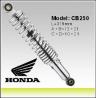 Buy cheap Honda Cb250 Motorcycle Shock Absorber , Brazil Cb250 Rear Shocks 310MM Motor Shocks from wholesalers