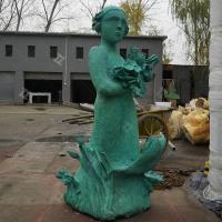 Buy cheap Life Size Customized Casted Bronze Figure Statue For Outdoor Decoration product