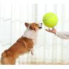 Buy cheap 9.5"Inflatable Rubber extra large tennis ball for dogs traning Outdoor from wholesalers