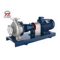 Buy cheap Horizontal Corrosion Resistant Pumps , Stainless Steel Centrifugal Pump Oil Type product