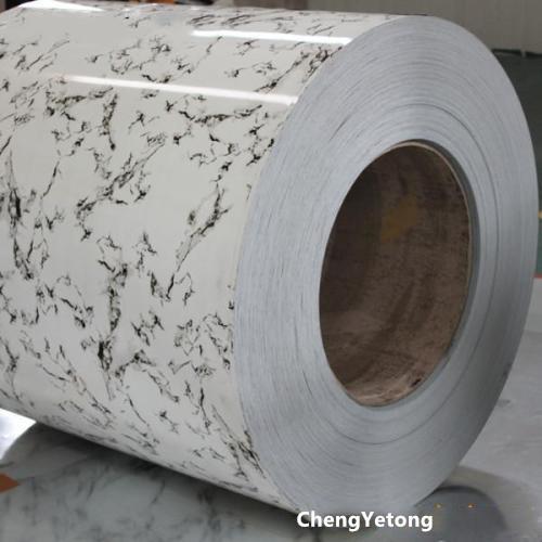 Buy cheap Stone Grain Antimicrobial Prepainted Galvalume Coil For Bathroom Decoration from wholesalers