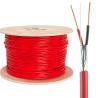 Buy cheap ExactCables 16AWG 2C FPLR-CL2R Fire Rated Cable Red Fire Alarm Cables at Competitive from wholesalers