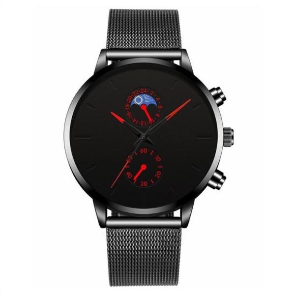 Buy cheap Stainless Steel Mesh Bracelet Watch 30m Life Waterproof Men'S Casual Mesh Watches from wholesalers