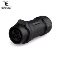 Buy cheap LP16 series Black Plastic Shell 3Pin Electric Plug and Socket Waterproof product