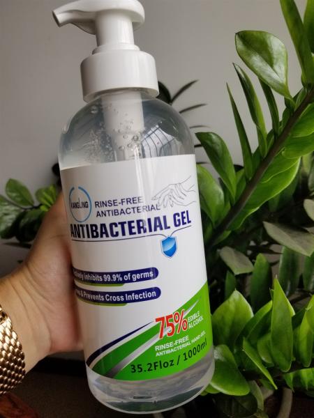 Buy cheap Rinse Free Moisturizing 1000ml Antiseptic Hand Sanitizer Gel from wholesalers