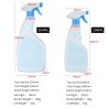 Buy cheap Cleanser Detergent Plastic PE Spray Bottle With Nozzle 950ml 500ml from wholesalers