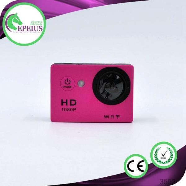 Buy cheap HOT SALES W9R WITH REMOTE high quality action camera 4k similar full hd 1080p outdoor sport camera wifi hd 1080p from wholesalers