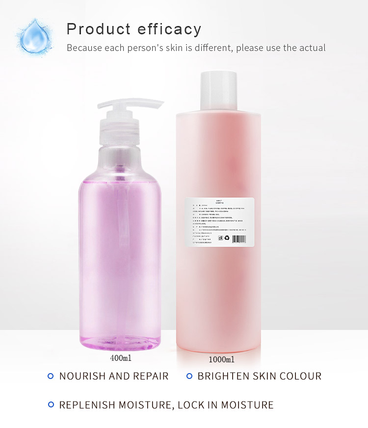 GMPC OEM Rose Deep Hydration Facial Toner 100ml For Beauty Salon