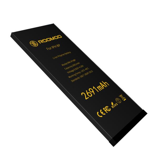 Li - Ion Polymer IPhone 8 Battery Replacement Capacity 2691mAh 12 Months