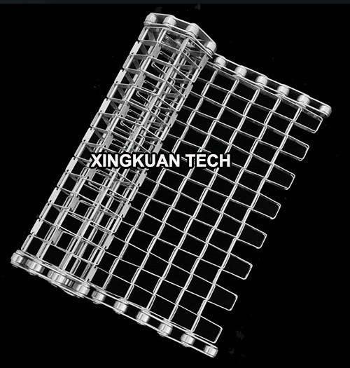 Buy cheap Stainless steel flat wire belting , honeycomb conveyor belt 201 304 316 from wholesalers
