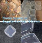 Plastic Beads Storage Containers Box, Storage Of Small Items Crafts, Hinged Lid,