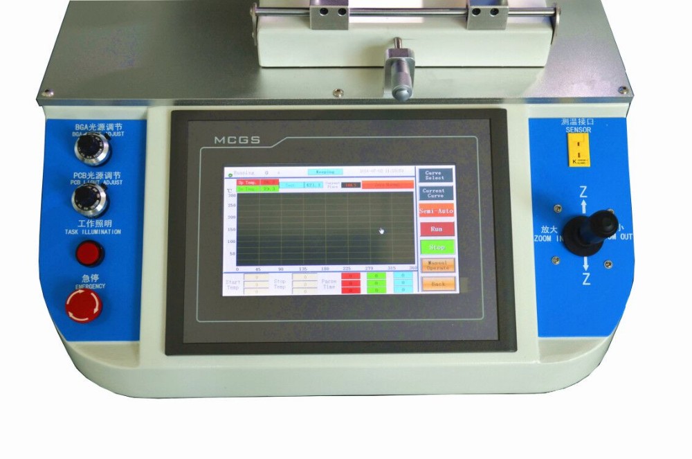 50*50mm Automatic BGA Rework Station 2600W WDS 700 IC Repairing Machine