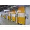 Buy cheap Interior Smooth High Speed Shutter Door Yellow PVC Curtain Professional from wholesalers