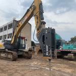 KS450 Hydraulic Rock Hammer Excavator Attachment For Excavator CE Certificate