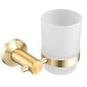 Buy cheap Tumbler holder83003-Brushed Golden color Round&Stainless steel 304 from wholesalers
