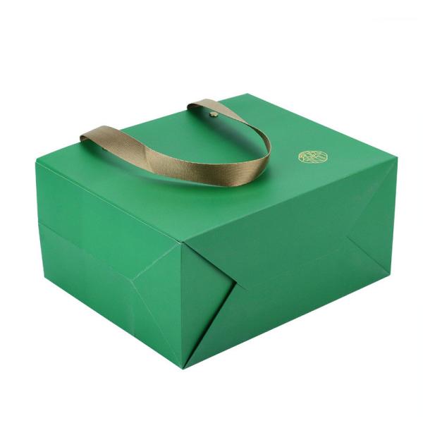 Buy cheap Large Thickened Art Paper Gift Bags Oversized Square Shopping Handbag With Handle from wholesalers