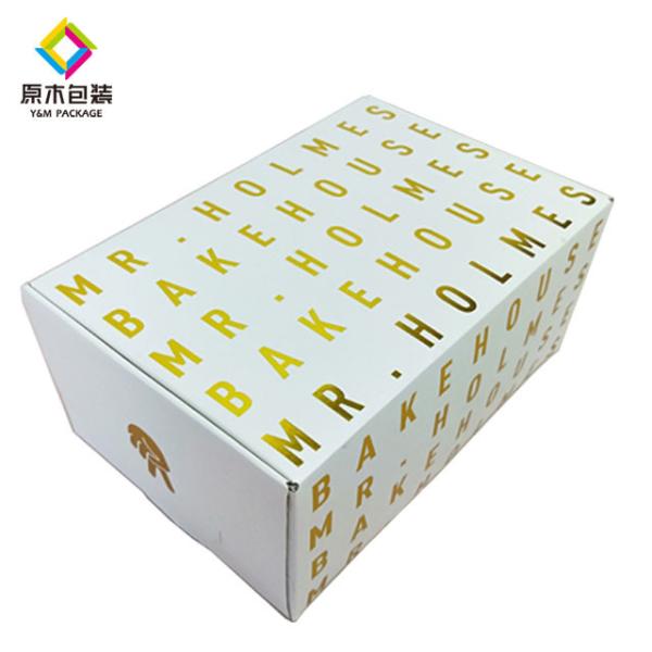 Buy cheap Custom Solid Color Printed Shipping Corrugated Box For Take Away Food from wholesalers