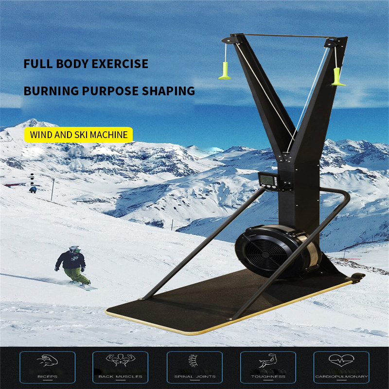 Gym Indoor Ski Machine Commercial Cardio Training Skiing Simulator