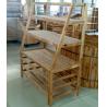 Buy cheap Wooden Bakery Shop Storage Shelving / Slatwall Display Rack For Supermarket from wholesalers