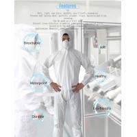 Buy cheap Unisex Disposable Protective Suit Tyvek Coveralls With Hood And Boots product