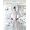 Buy cheap Unisex Disposable Protective Suit Tyvek Coveralls With Hood And Boots from wholesalers