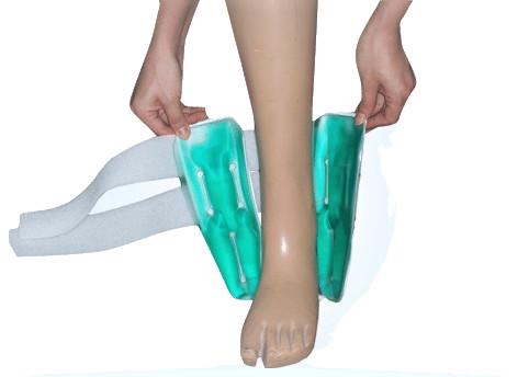 Buy cheap CE Certificate Gel Stirrup Ankle Stabilizer Brace Anatomically Contoured Plastic Shell from wholesalers