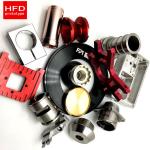 0.005mm Tolerance 5 Axis Anodized Aluminum 6061 CNC Machining Metal Parts