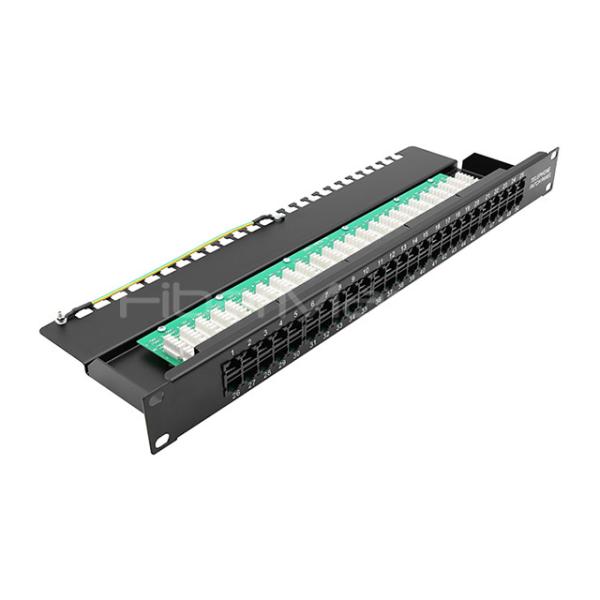 Buy cheap 19inch 1U CAT.3 UTP Telephone Patch Panel 50 Ports Krone IDC from wholesalers