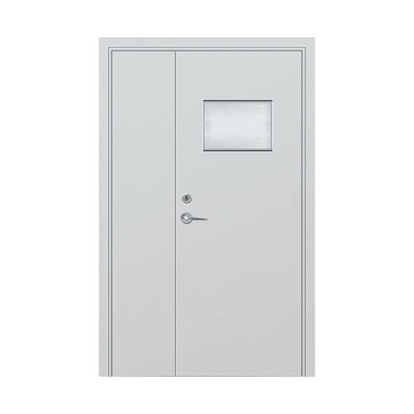 Buy cheap CCC School 50mm Leaf UL 90mins Steel Fire Exit Doors from wholesalers