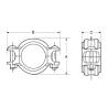 Buy cheap Medium Pressure 600 Psi Grooved Pipe Fitting EPDM Stainless Steel from wholesalers
