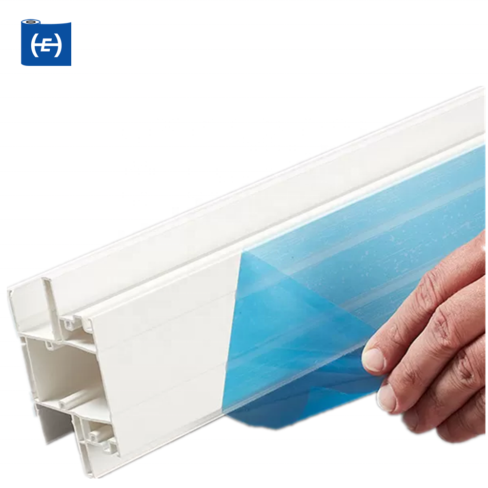 UPVC Profile Protective Film With Water Based Acrylic Adhesive And Customized Logo