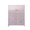 Buy cheap Business Metal Storage Locker , No smell 2 Door Steel Locker Powder Coating from wholesalers