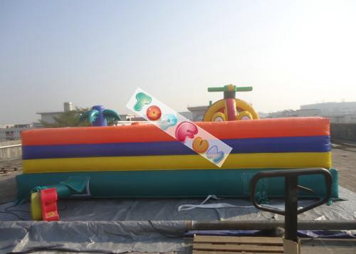 Buy cheap Attractive Huge Fun City Inflatable Amusment Park For Children / Kids Paradise from wholesalers