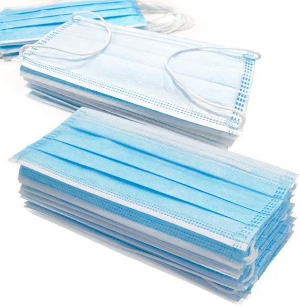 Buy cheap Blue Disposable Face Mask Personal Protective Equipment Mask For Filter Pollen from wholesalers