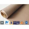 Buy cheap 0.15mm 300gsm Brown Heat Resistant PTFE Coated Fiberglass Cloth FDA Quality from wholesalers