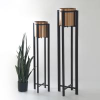 Buy cheap 295X295X1120mm OEM Floor Corner Flower Vase For Living Room product