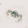 Buy cheap LUO S925 Sterling Silver Sun And Moon Ring Round Shaped 7MM For Women from wholesalers