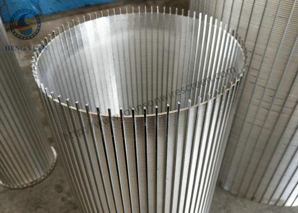 Buy cheap 304 Grade Johnson Screen Filter Basket , Water Treatment Wire Mesh Drum from wholesalers