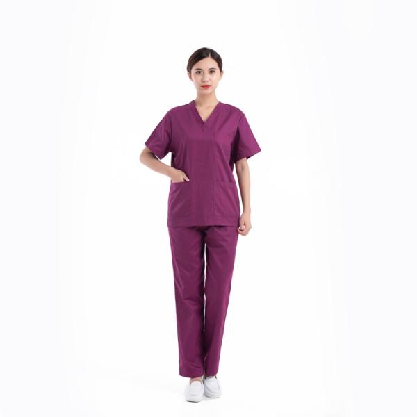 Buy cheap Anti-wrinkle Breathable Scrubs Uniforms Nurses Scrub Suits Nurses Uniform Stretching Scrubs Sets from wholesalers