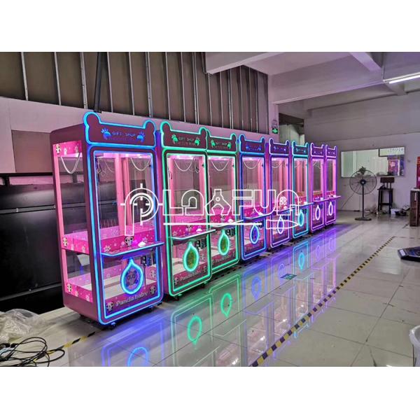 Coin Operated Games Luxury Full Transparent Crane Claw Machines Doll Vending Crane Claw Machines