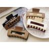 Buy cheap Black Chocolate milk resin mix double color claw hair grab clipper for women bath hair accessories from wholesalers