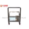 Buy cheap Large Load Bearing Lean Trolley , Stainless Steel Trolley With Brake from wholesalers