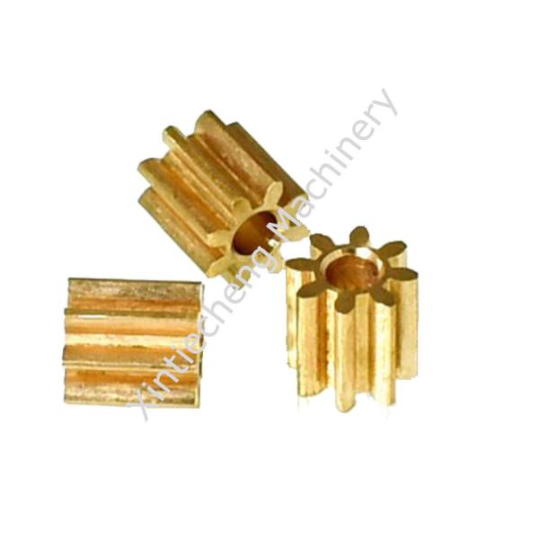 Buy cheap Motor Bronze Spur High Precision Gears OEM Customized Golden Brass Spur Gear from wholesalers