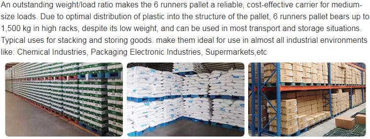 Standard Sizes HDPE Collapsible Plastic Pallet Box, Heavy Duty Industry Storage Use Collapsible Plastic Mega Bin