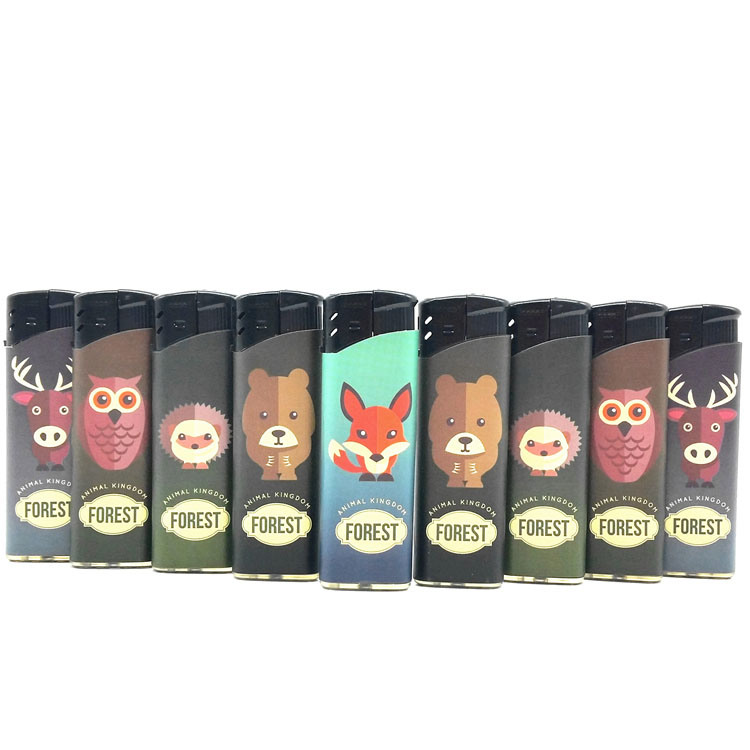Wholesale Cheap Gas Plastic Encendedor Custom Cigarette Disposable Refillable Transparent Lighter